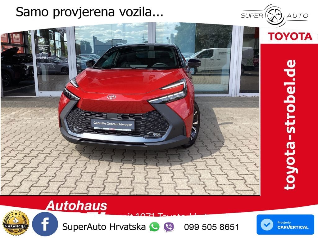 Toyota C-HR 1.8 (140 KS) Hybrid e-CVT Team Deutschland LED+GR SJED+ACC