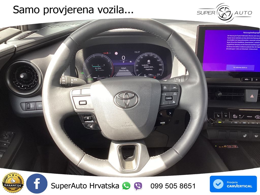 Toyota C-HR 1.8 (140 KS) Hybrid e-CVT Team Deutschland LED+GR SJED+ACC