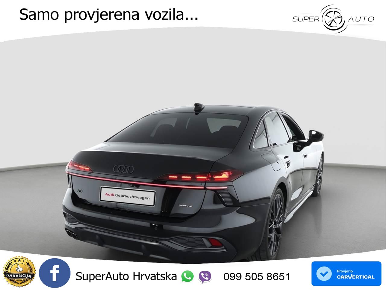 Audi A6 2.0 TDI (204 KS) quattro S tronic S line ACC+GR SJED+360+PANO