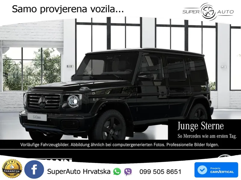 Mercedes G 450d Long (367 KS) 4MATIC 9G-TRONIC Night paket LED+ACC