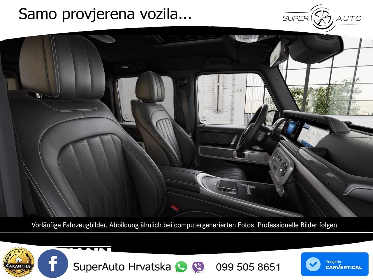 Mercedes G 450d Long (367 KS) 4MATIC 9G-TRONIC Night paket LED+ACC