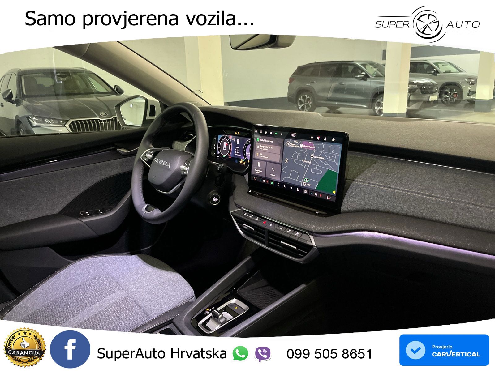 Škoda Octavia Combi 1.5 TSI (150 KS) DSG MATRIX+GR SJED+KAM