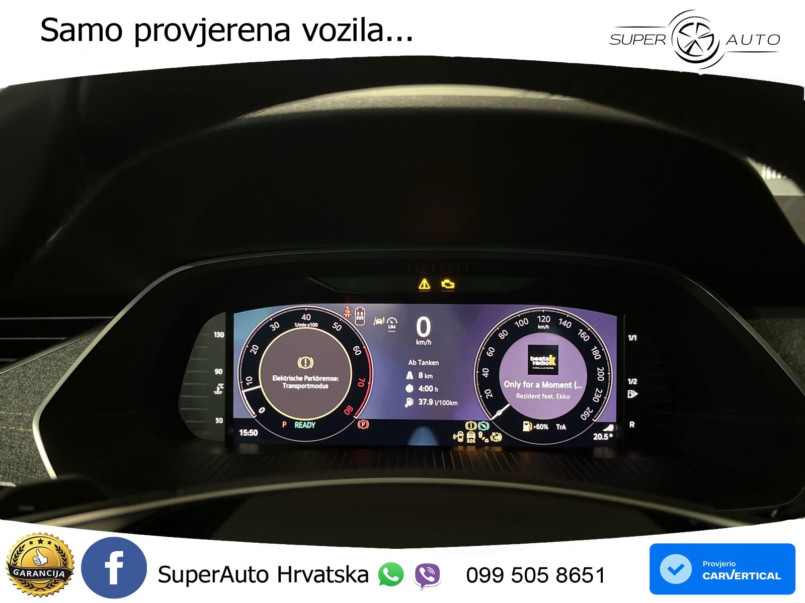 Škoda Octavia Combi 1.5 TSI (150 KS) DSG MATRIX+GR SJED+KAM