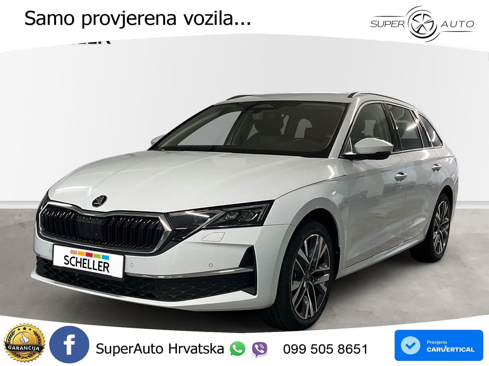 Škoda Octavia Combi 1.5 TSI (150 KS) DSG MATRIX+GR SJED+KAM