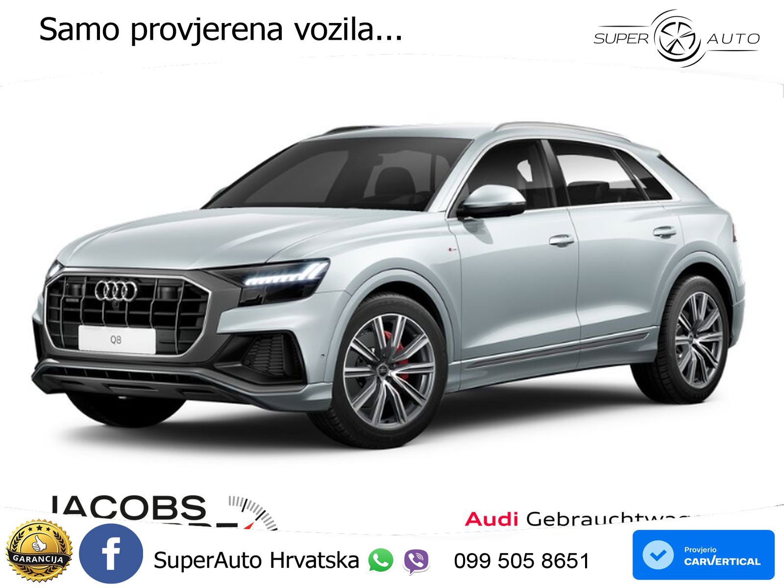 Audi Q8 50 TDI V6 (286 KS) quattro Tiptronic