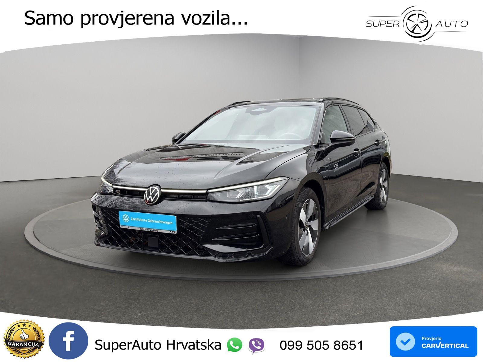 Volkswagen Passat Variant 1.5 TSI (204 KS) eHybrid DSG R-Line LED+GR SJED+ACC
