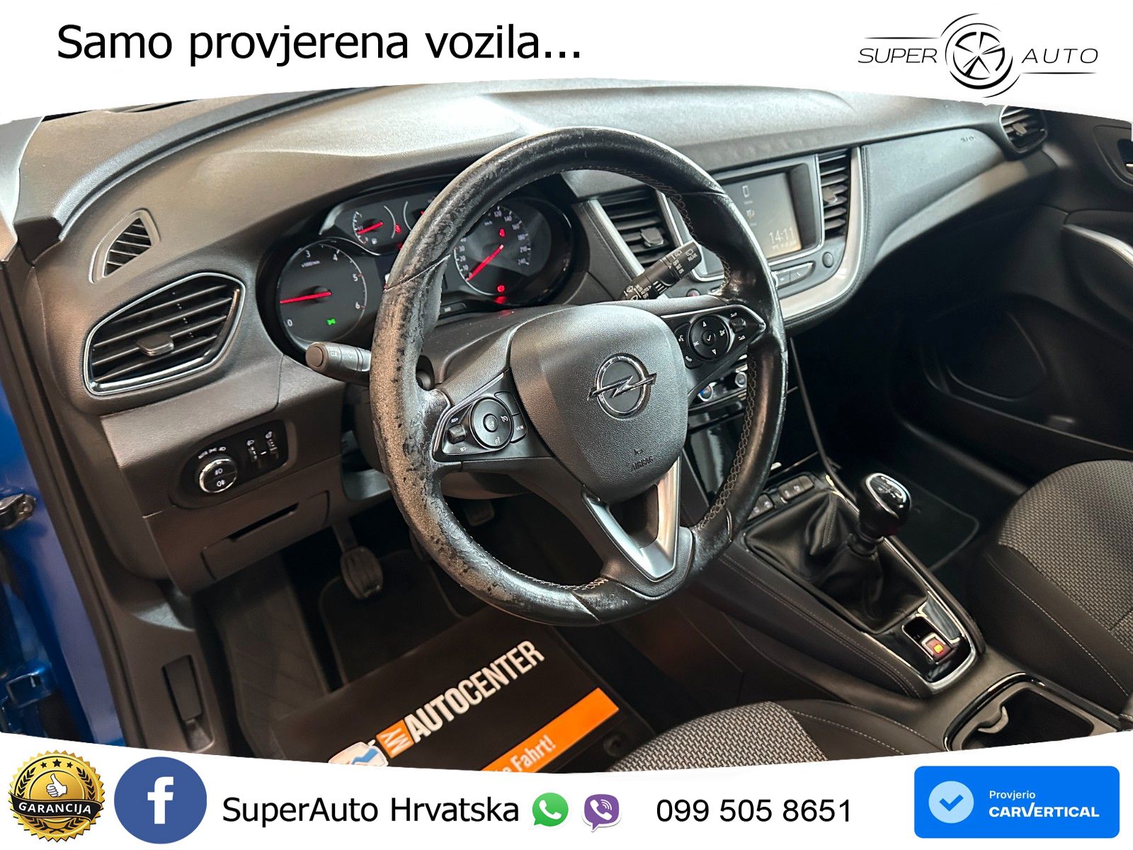 Opel Grandland X 1.5d (130 KS) LED+GR SJED+ACC