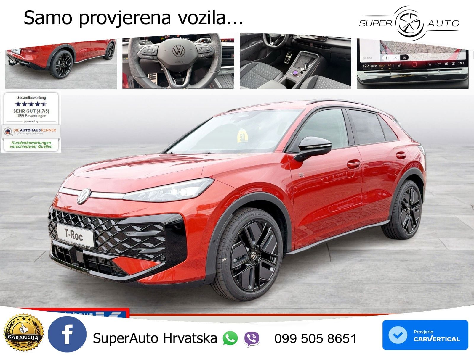 Volkswagen T-Roc II 1.5 eTSI (150 KS)  DSG MATRIX+GR SJED+KAM