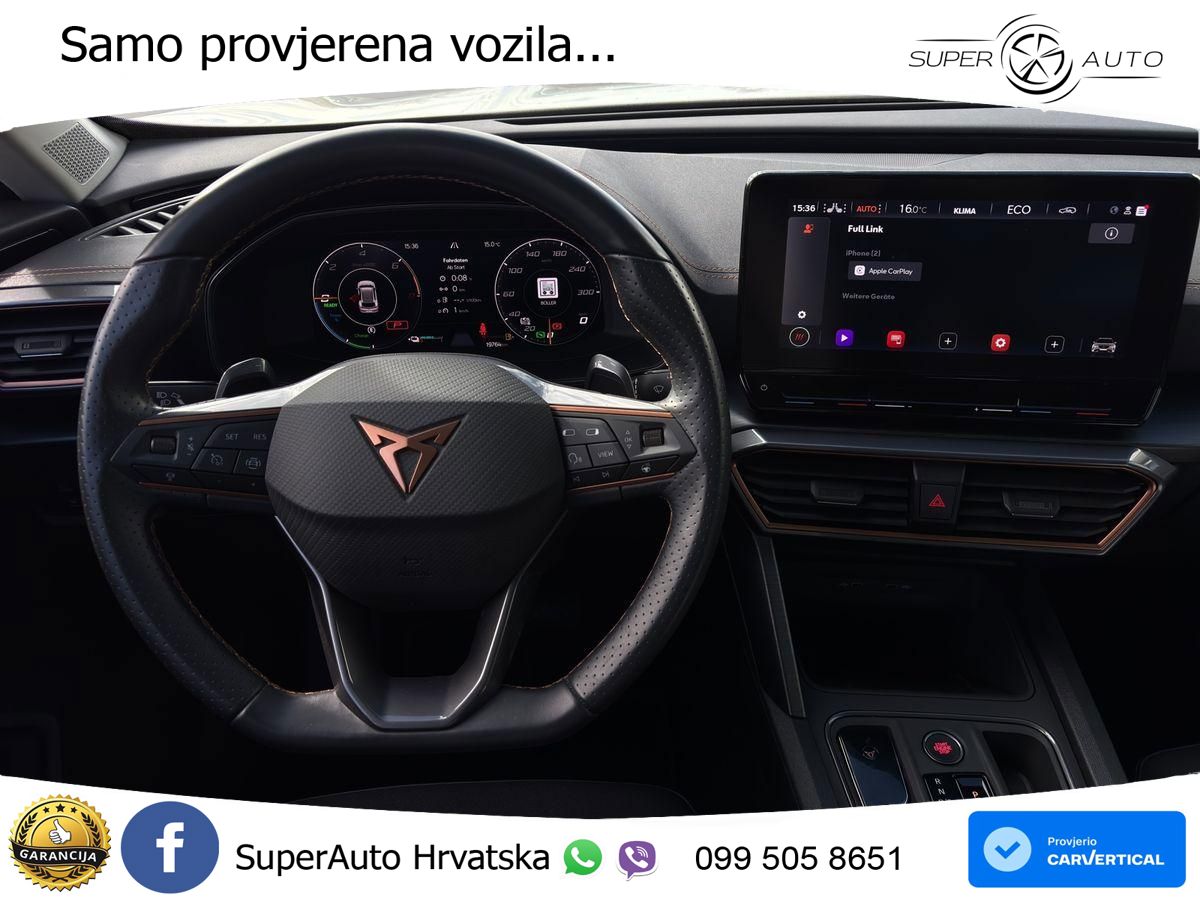 Cupra Formentor 1.4 TSI (204 KS) e-Hybrid DSG LED+GR SJED+ACC