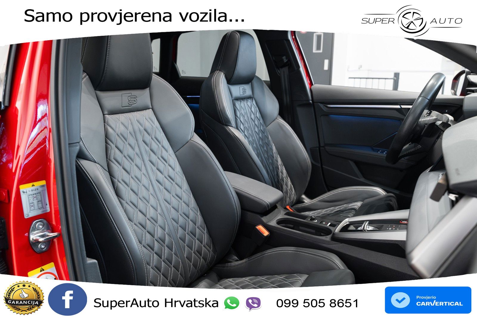 Audi S3 2.0 TFSI (310 KS) quattro S tronic LED+GR SJED+ACC