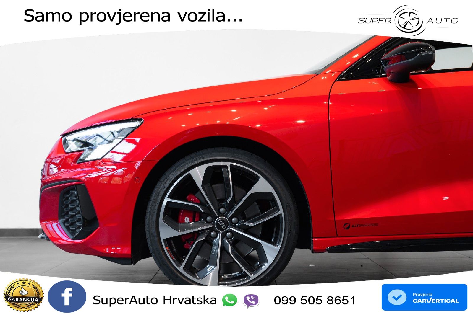 Audi S3 2.0 TFSI (310 KS) quattro S tronic LED+GR SJED+ACC