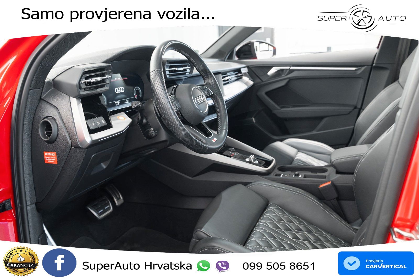 Audi S3 2.0 TFSI (310 KS) quattro S tronic LED+GR SJED+ACC