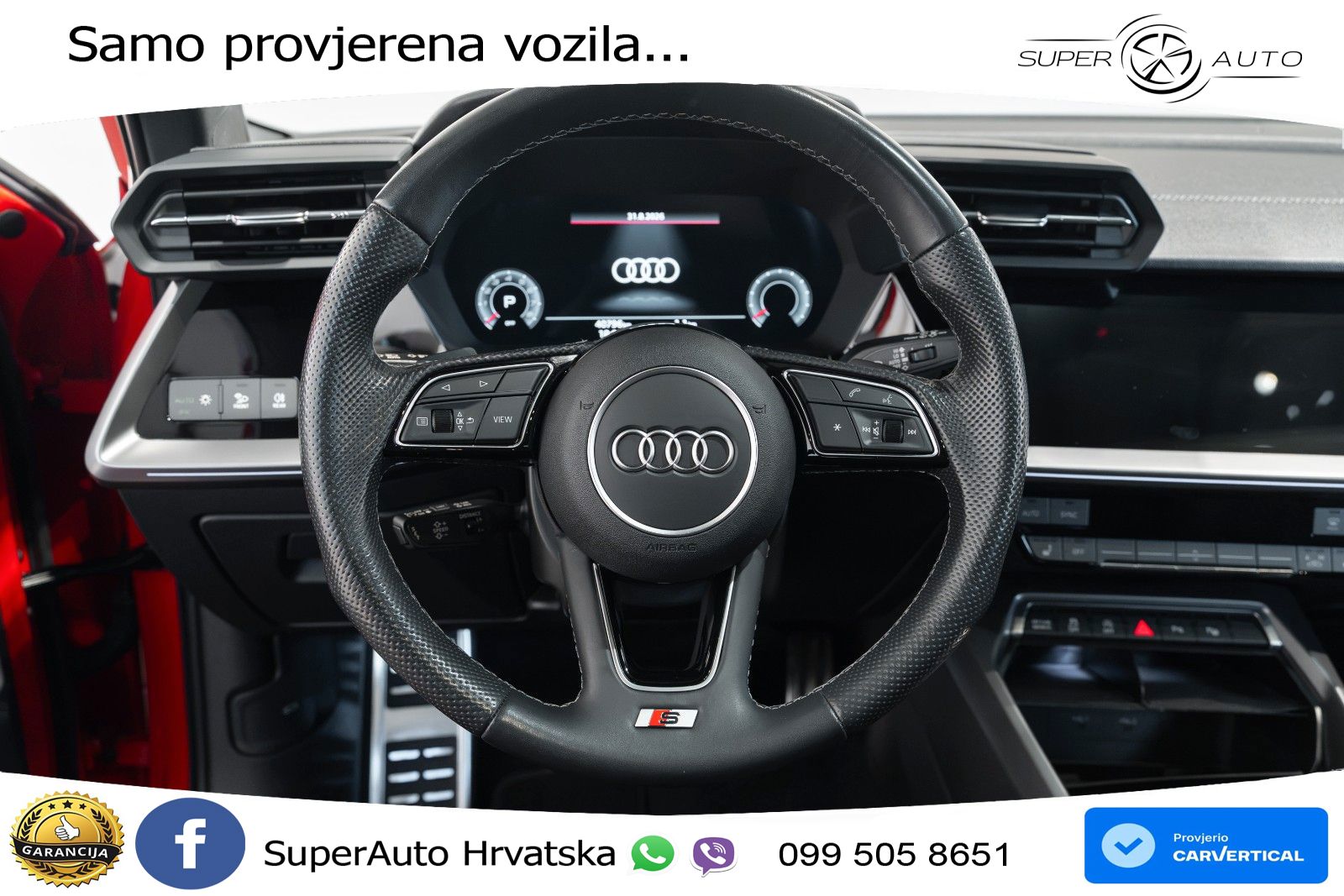 Audi S3 2.0 TFSI (310 KS) quattro S tronic LED+GR SJED+ACC