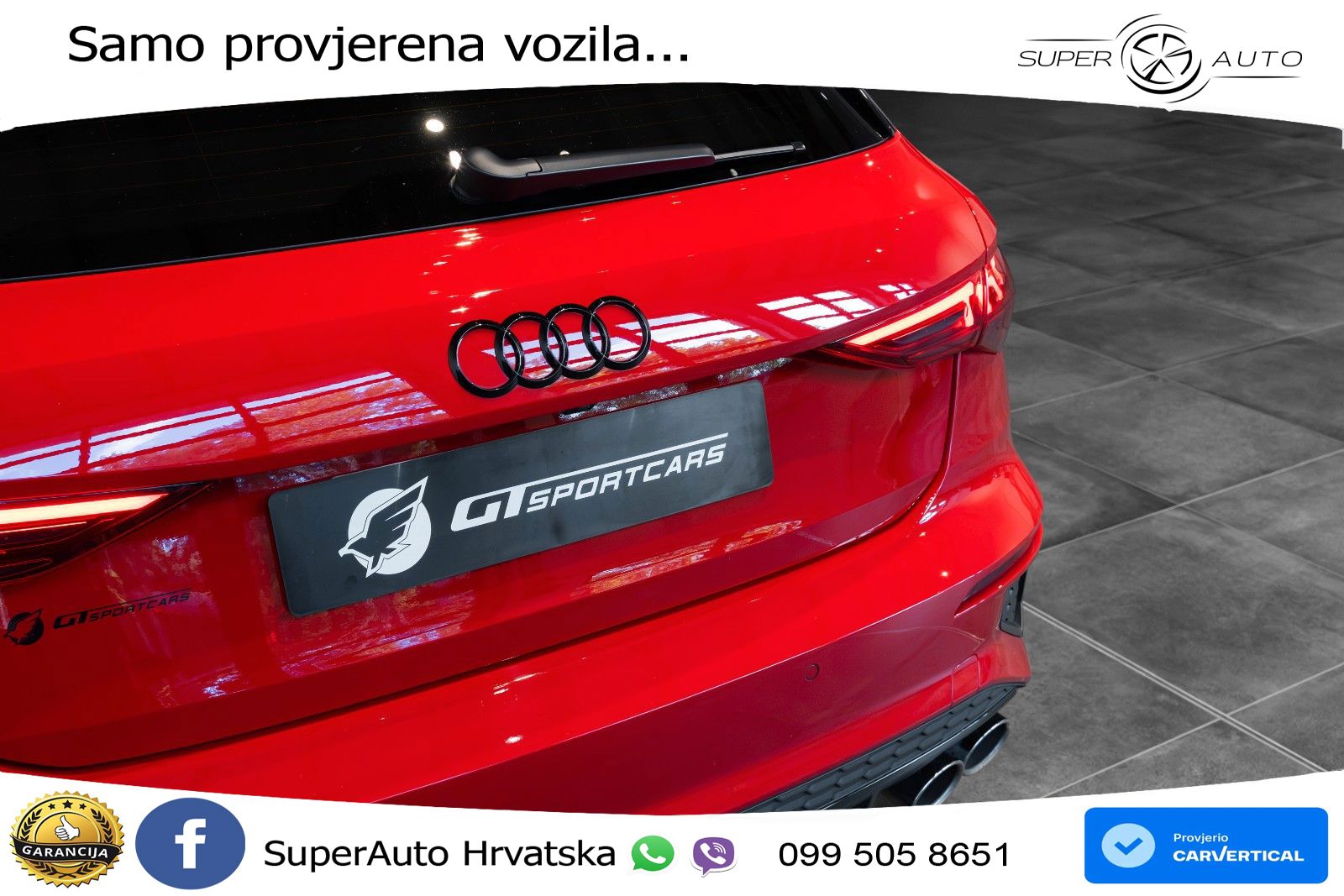 Audi S3 2.0 TFSI (310 KS) quattro S tronic LED+GR SJED+ACC