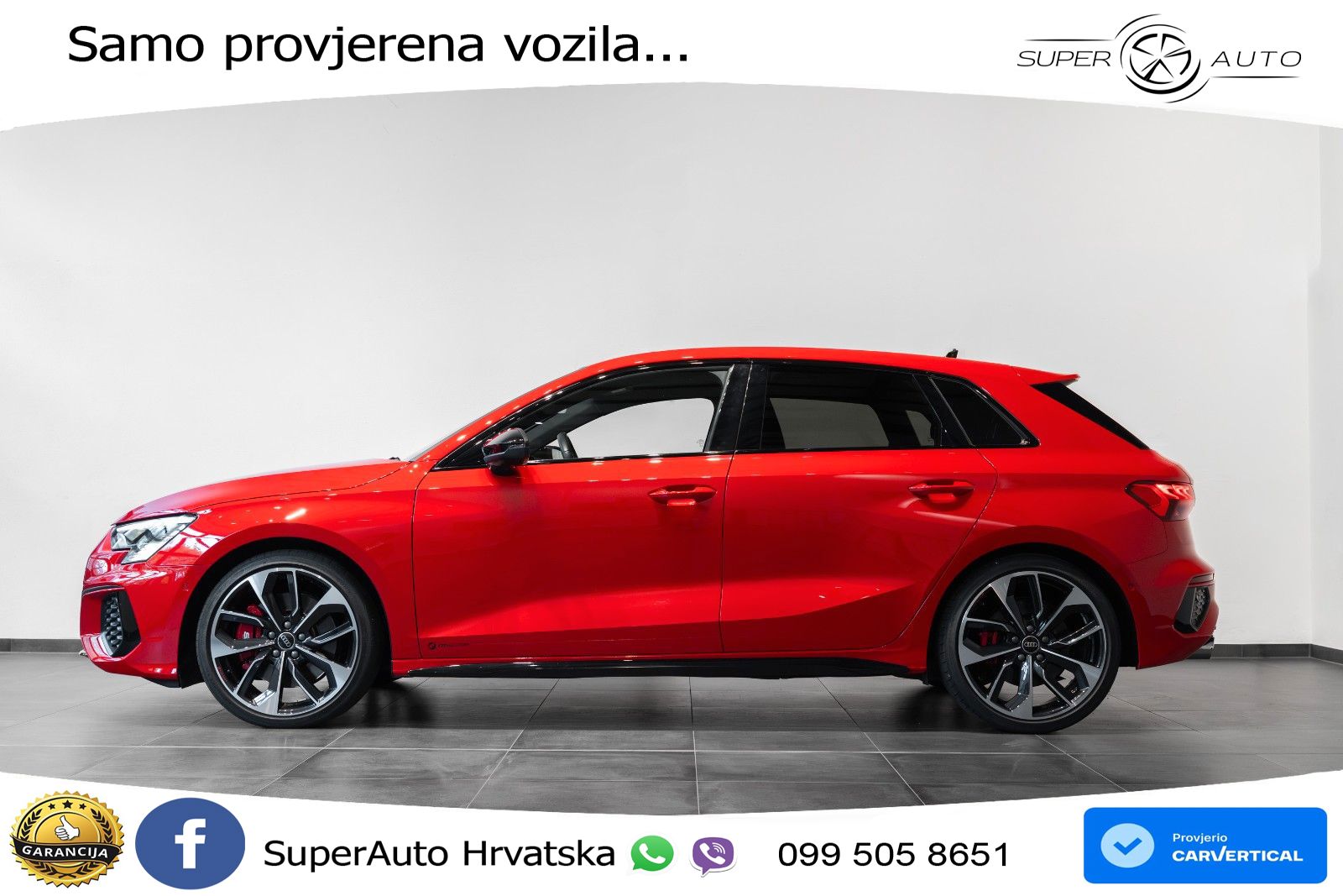 Audi S3 2.0 TFSI (310 KS) quattro S tronic LED+GR SJED+ACC