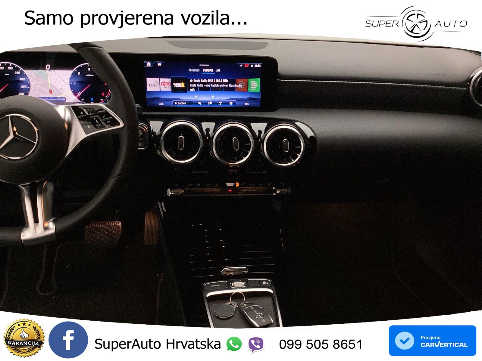 Mercedes-Benz A 180d 8G-DCT LED+GR SJED+ACC