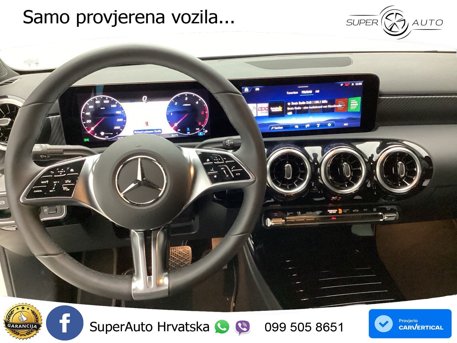 Mercedes-Benz A 180d 8G-DCT LED+GR SJED+ACC