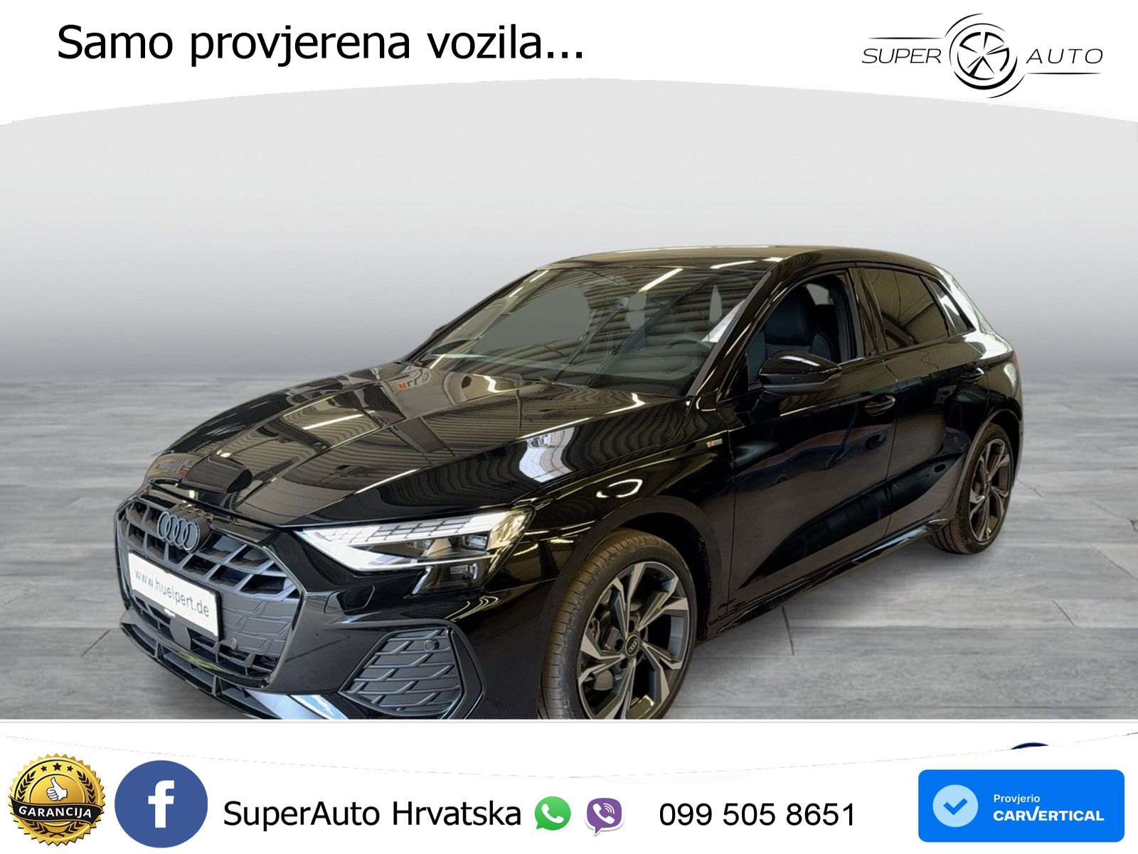 Audi A3 Sportback 40 TFSI (204 KS) quattro S tronic S line LED+GR SJED+ACC