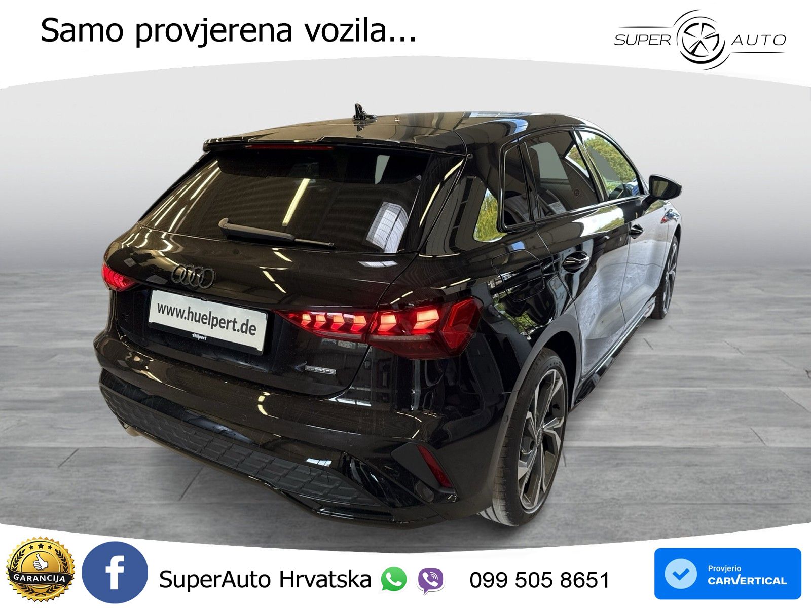 Audi A3 Sportback 40 TFSI (204 KS) quattro S tronic S line LED+GR SJED+ACC