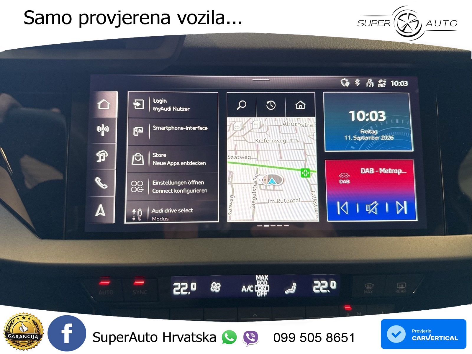 Audi A3 Sportback 40 TFSI (204 KS) quattro S tronic S line LED+GR SJED+ACC
