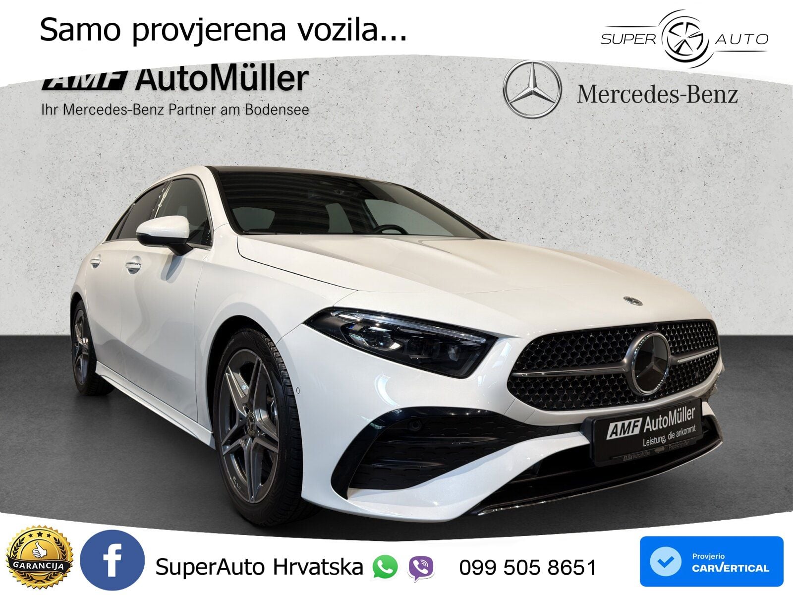 Mercedes-Benz A 200 7G-DCT AMG LED+GR SJED+ACC