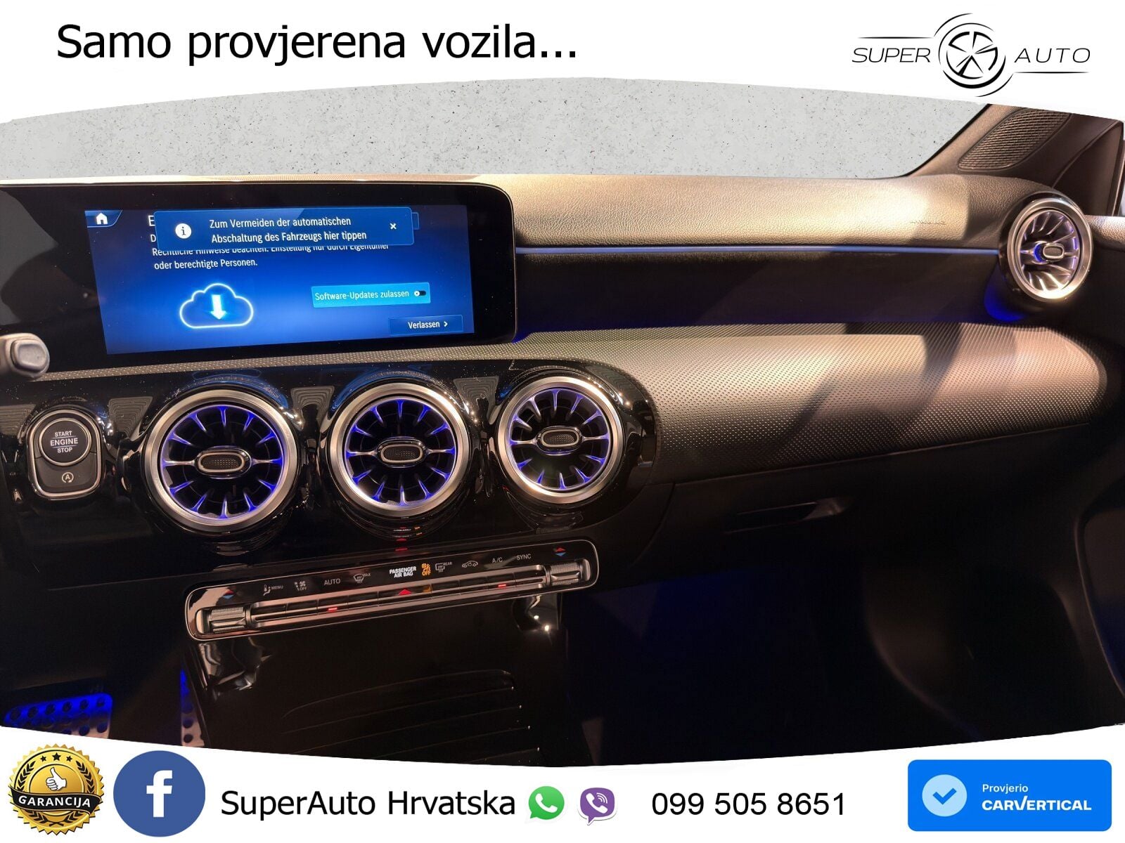Mercedes-Benz A 200 7G-DCT AMG LED+GR SJED+ACC
