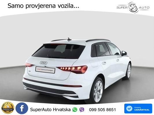 Audi A3 Sportback 30 TFSI (116 KS) advanced LED+GR SJED+ACC
