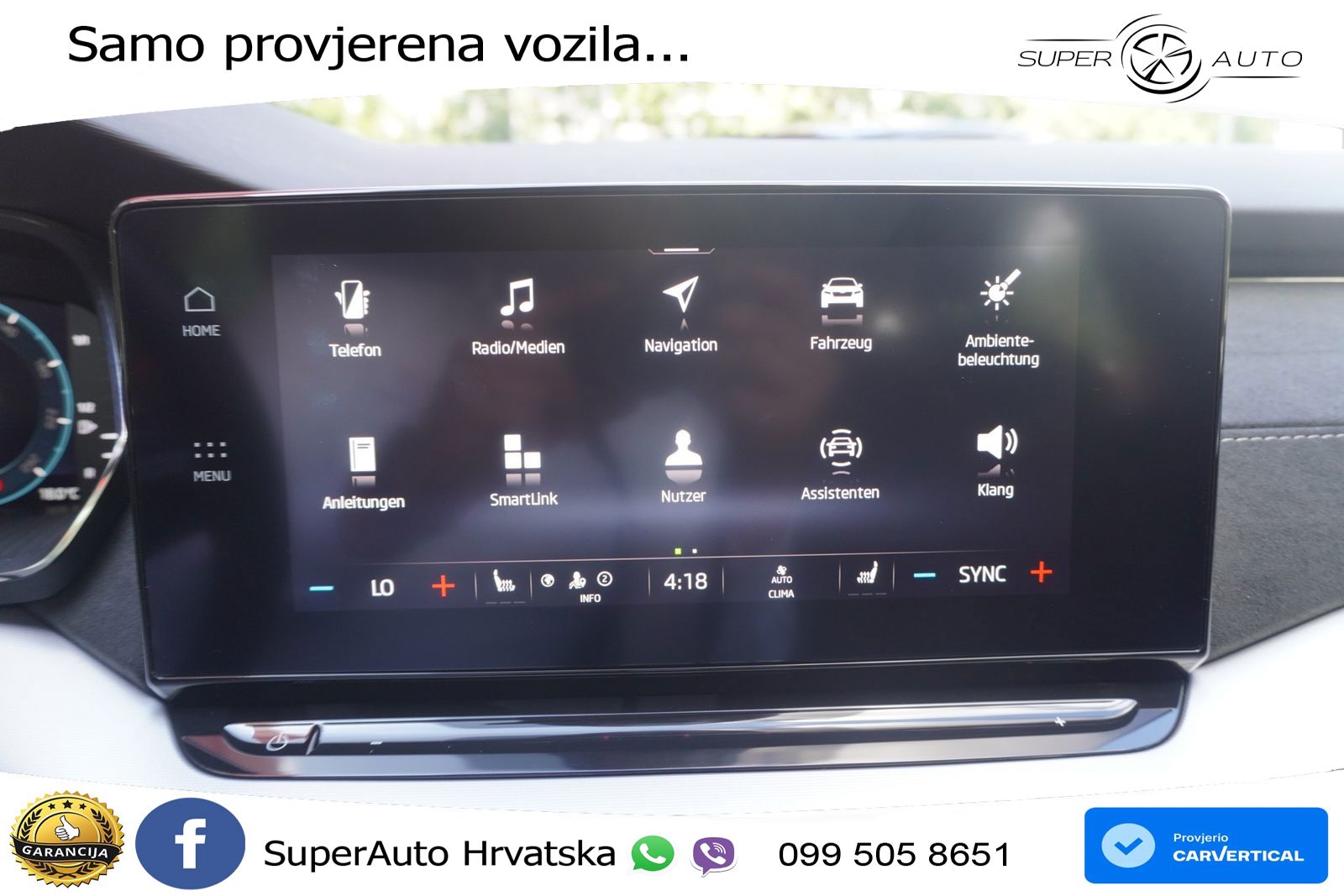 Škoda Octavia Combi 1.5 TSI (150 KS) LED+GR SJED+ACC