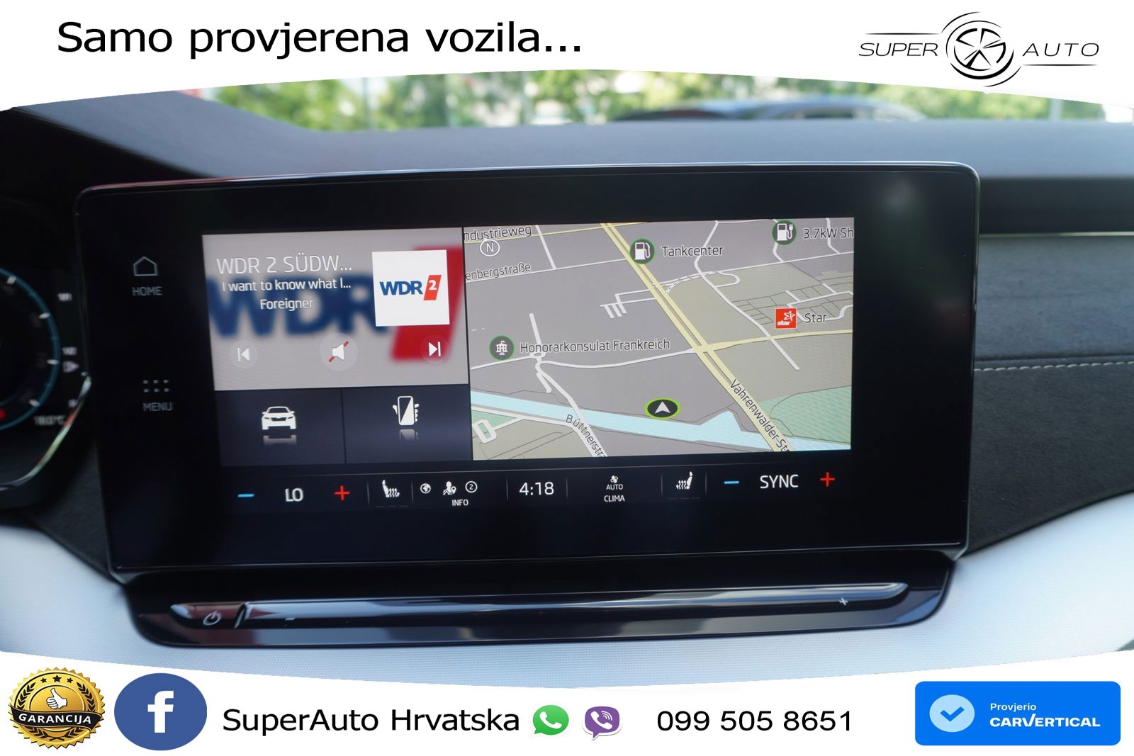 Škoda Octavia Combi 1.5 TSI (150 KS) LED+GR SJED+ACC