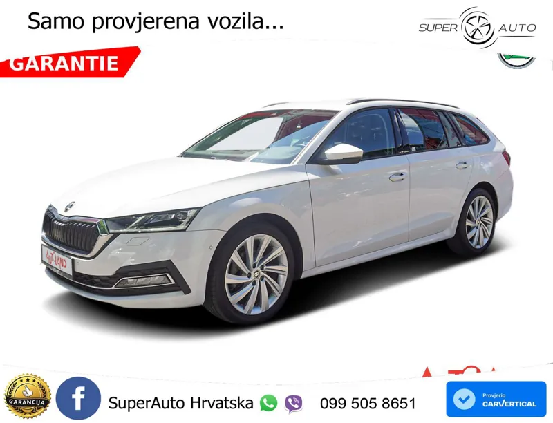 Škoda Octavia Combi 1.5 TSI (150 KS) LED+GR SJED+ACC