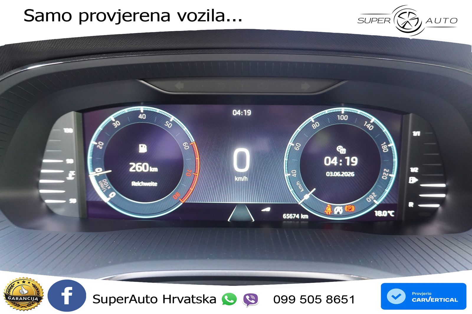 Škoda Octavia Combi 1.5 TSI (150 KS) LED+GR SJED+ACC