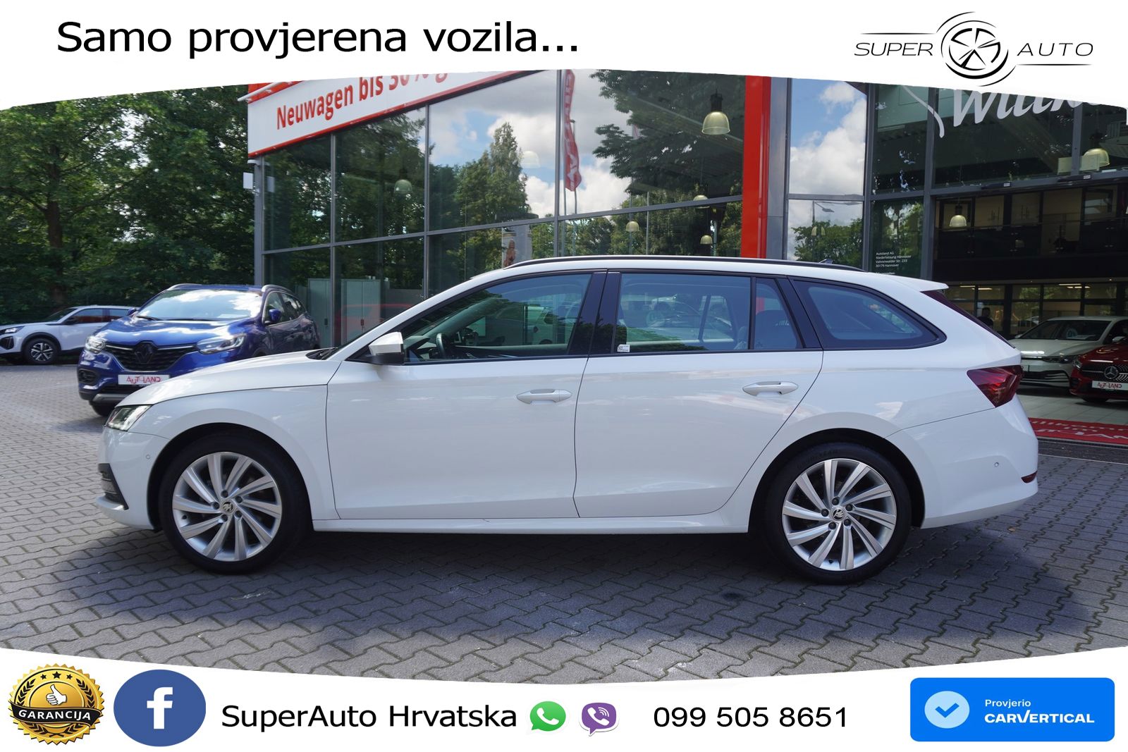 Škoda Octavia Combi 1.5 TSI (150 KS) LED+GR SJED+ACC