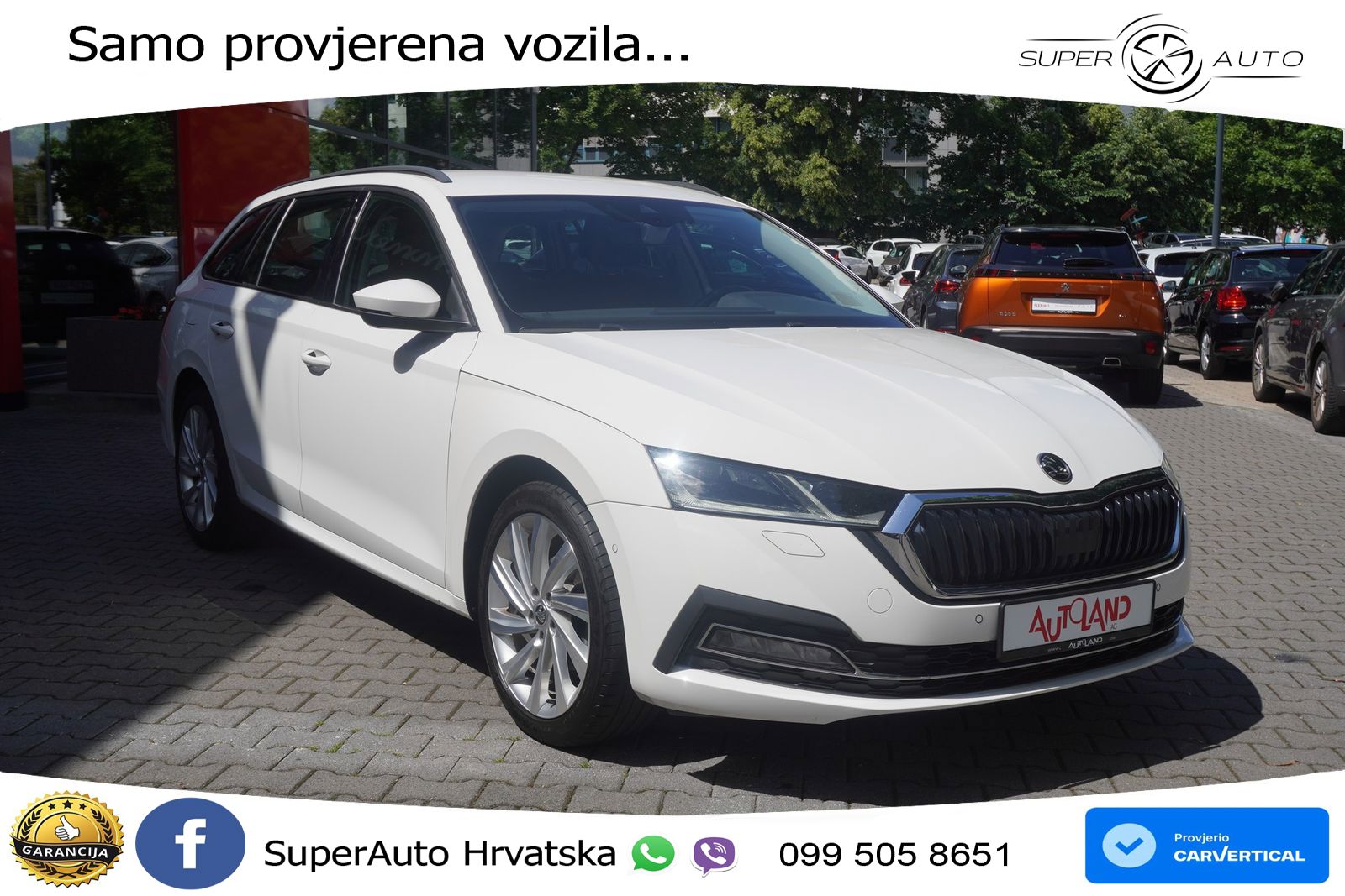 Škoda Octavia Combi 1.5 TSI (150 KS) LED+GR SJED+ACC