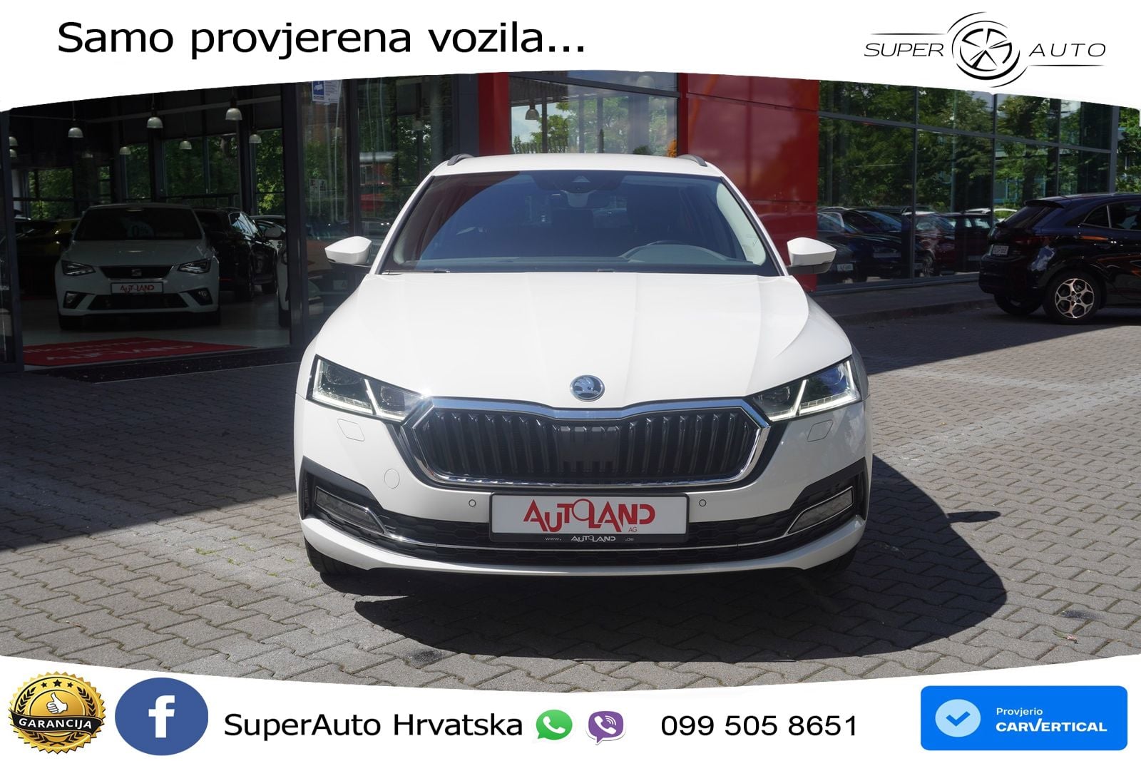 Škoda Octavia Combi 1.5 TSI (150 KS) LED+GR SJED+ACC