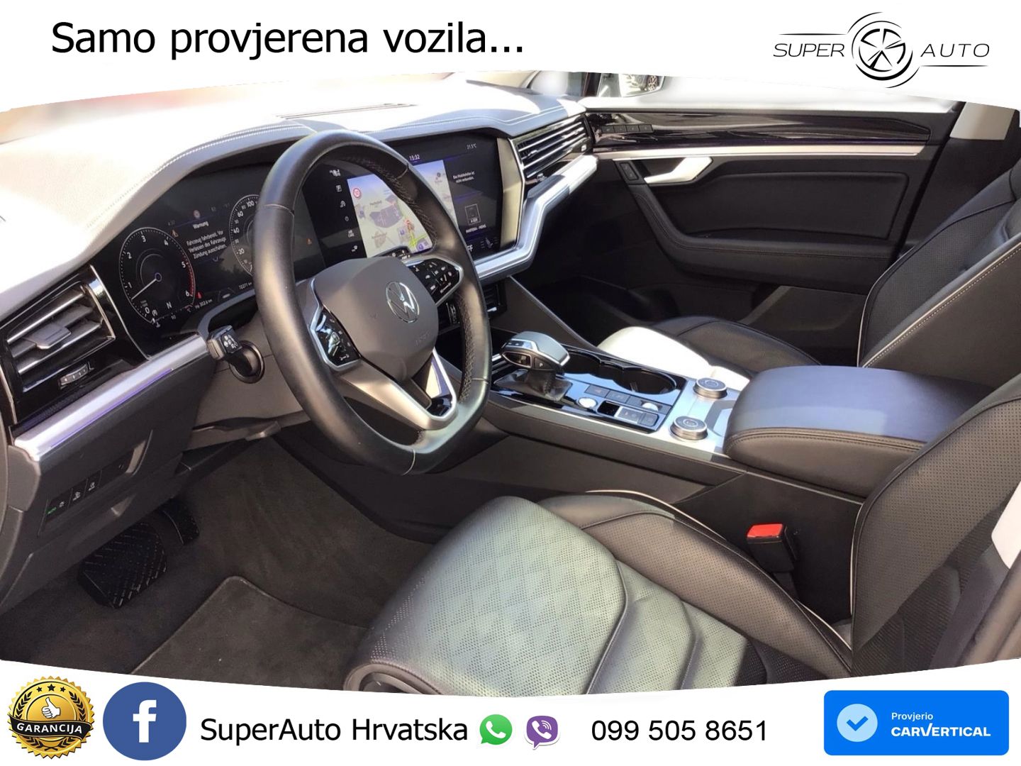 Volkswagen Touareg 3.0 V6 TDI (286 KS) 4MOTION Tiptronic ZRAČNI+ACC+GR SJED+KAM+PANO