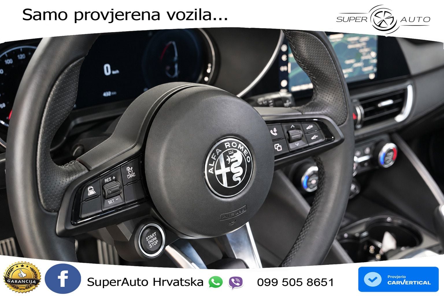Alfa Romeo Giulia 2.0 Turbo (280 KS) Q4 Automatic MATRIX+GR SJED+KAM