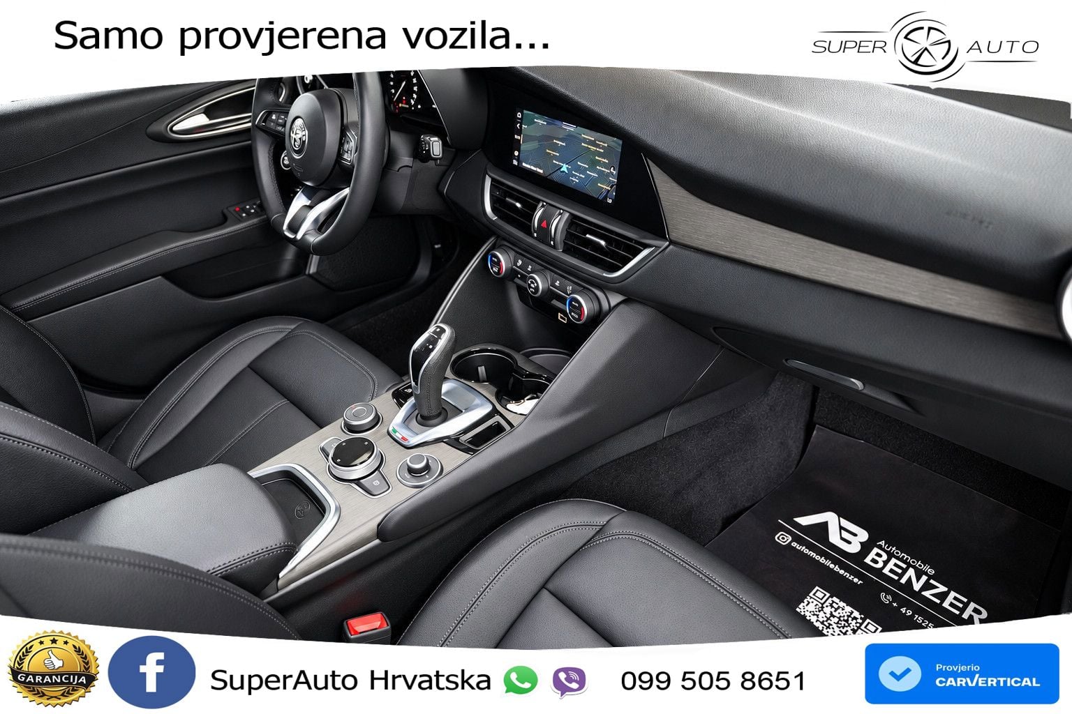 Alfa Romeo Giulia 2.0 Turbo (280 KS) Q4 Automatic MATRIX+GR SJED+KAM