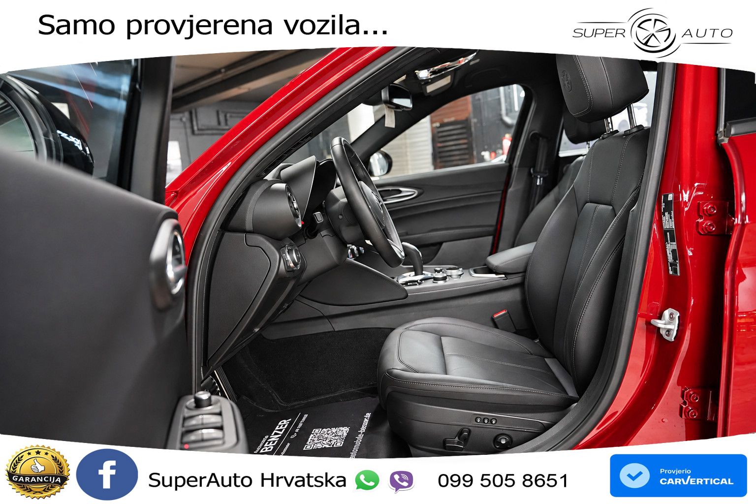 Alfa Romeo Giulia 2.0 Turbo (280 KS) Q4 Automatic MATRIX+GR SJED+KAM