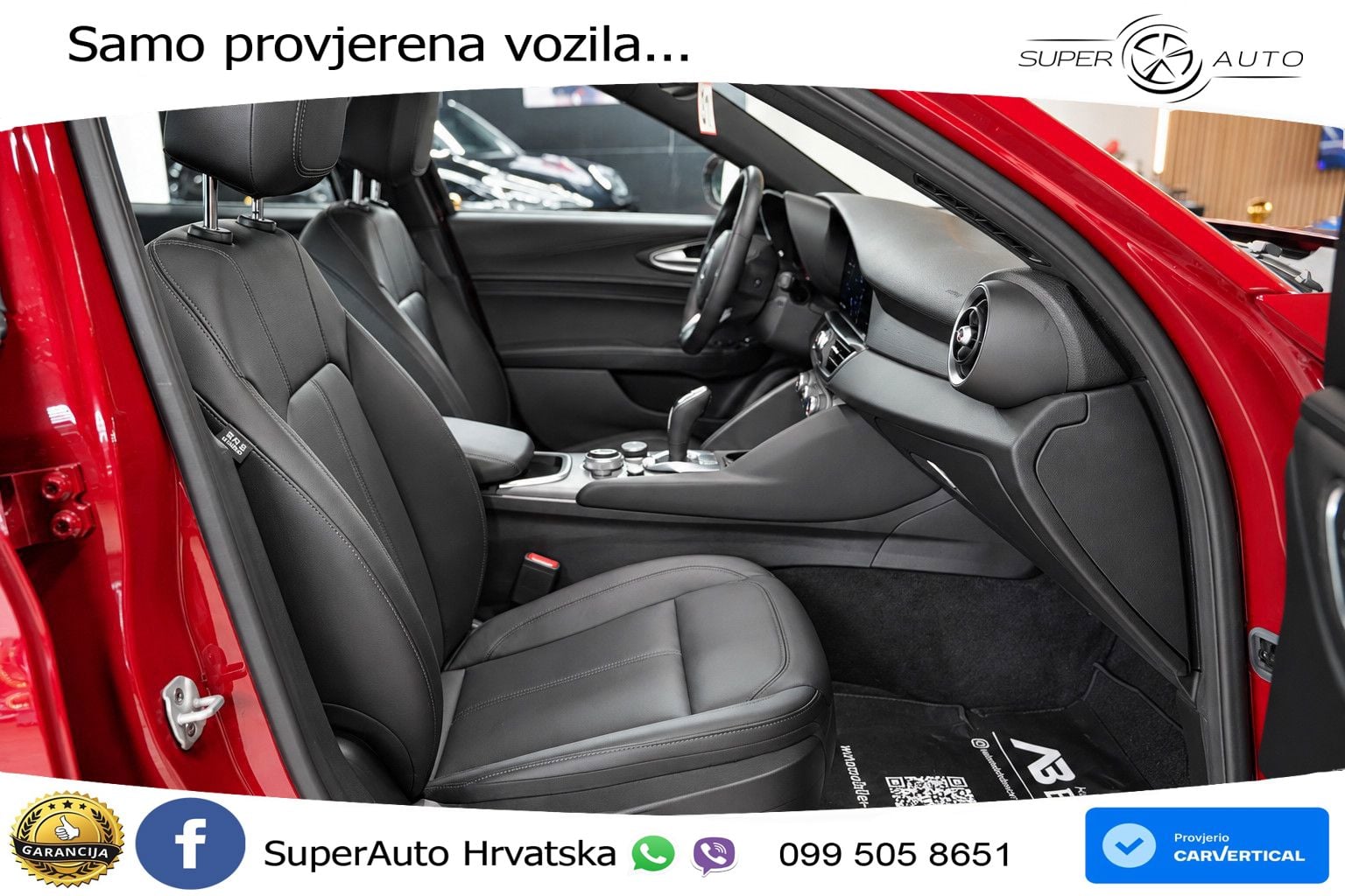 Alfa Romeo Giulia 2.0 Turbo (280 KS) Q4 Automatic MATRIX+GR SJED+KAM