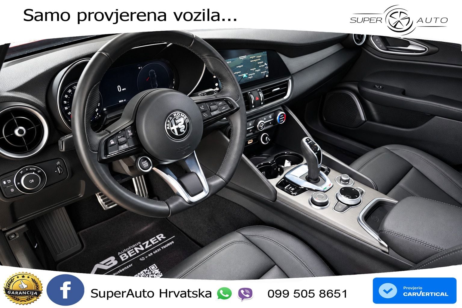 Alfa Romeo Giulia 2.0 Turbo (280 KS) Q4 Automatic MATRIX+GR SJED+KAM