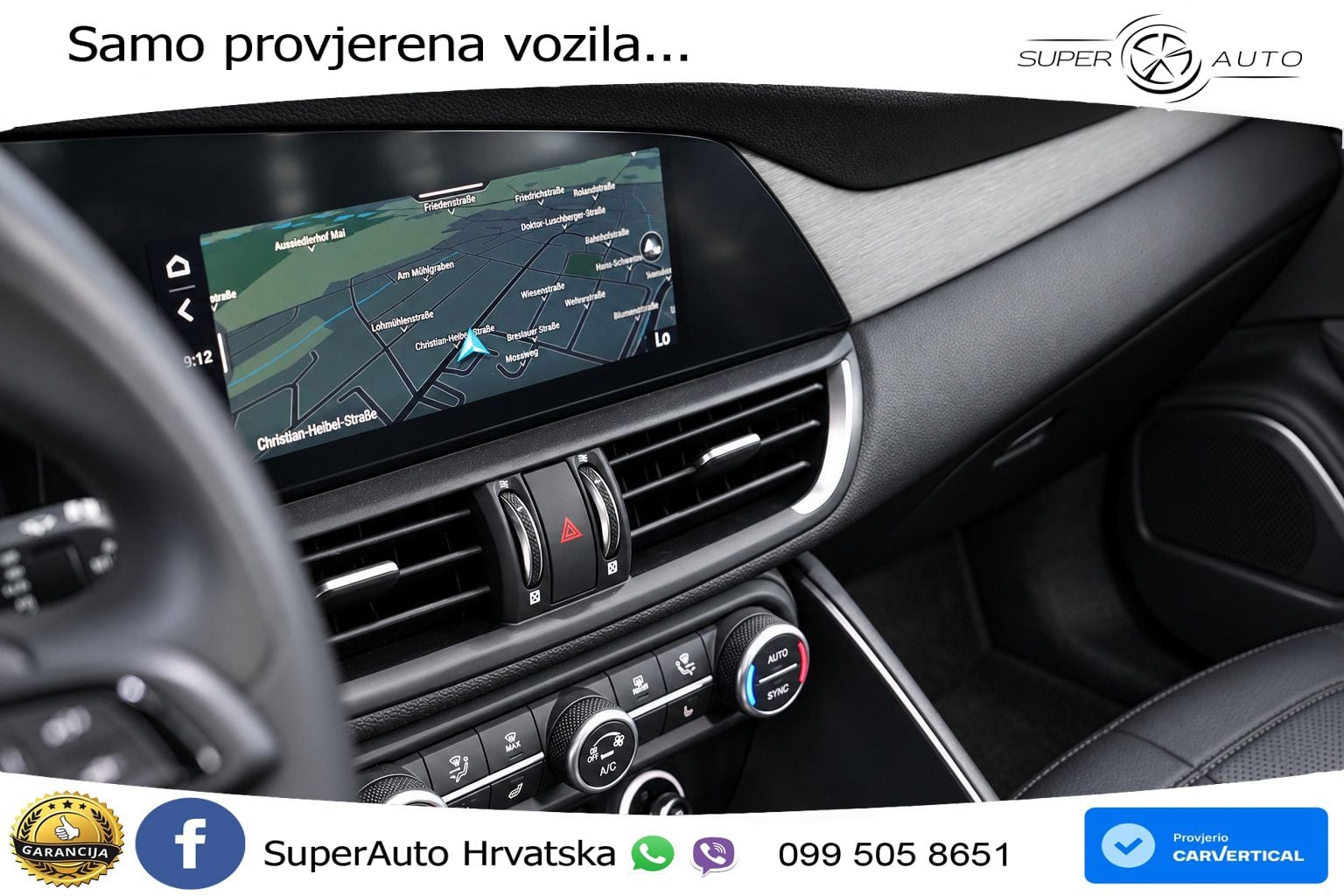 Alfa Romeo Giulia 2.0 Turbo (280 KS) Q4 Automatic MATRIX+GR SJED+KAM
