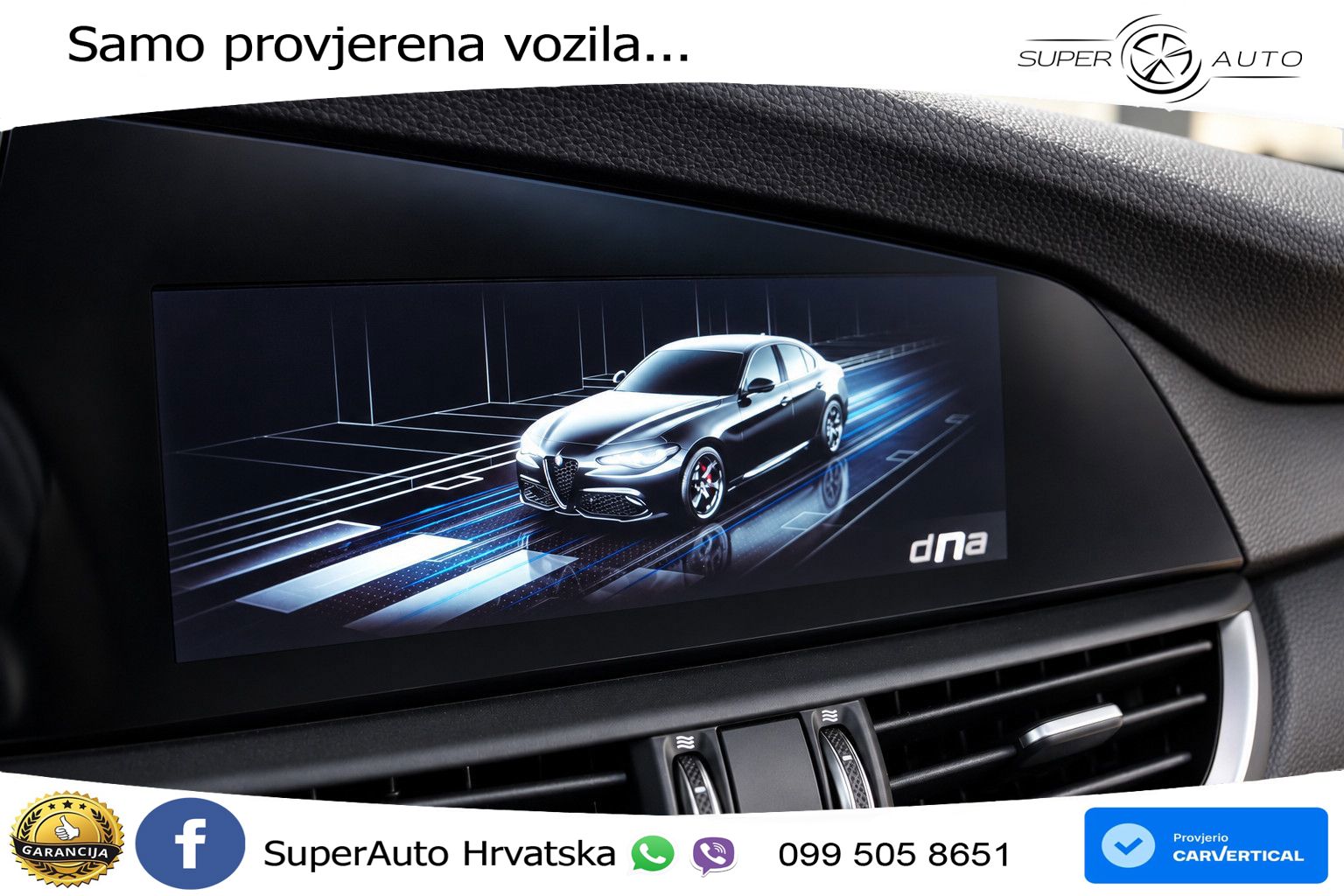 Alfa Romeo Giulia 2.0 Turbo (280 KS) Q4 Automatic MATRIX+GR SJED+KAM