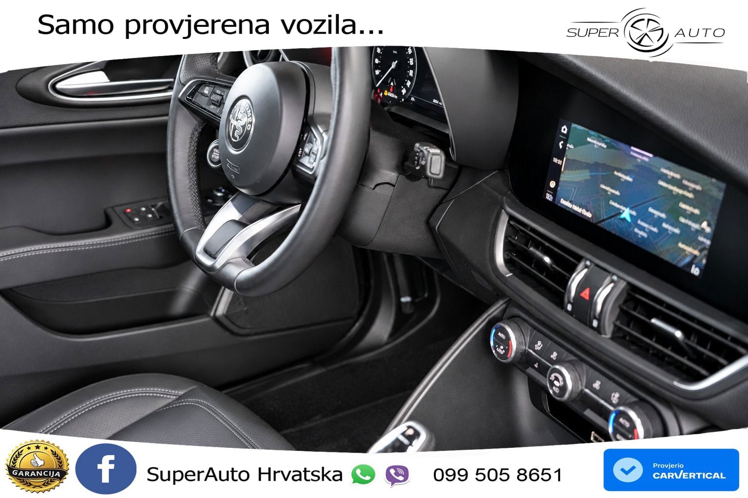 Alfa Romeo Giulia 2.0 Turbo (280 KS) Q4 Automatic MATRIX+GR SJED+KAM