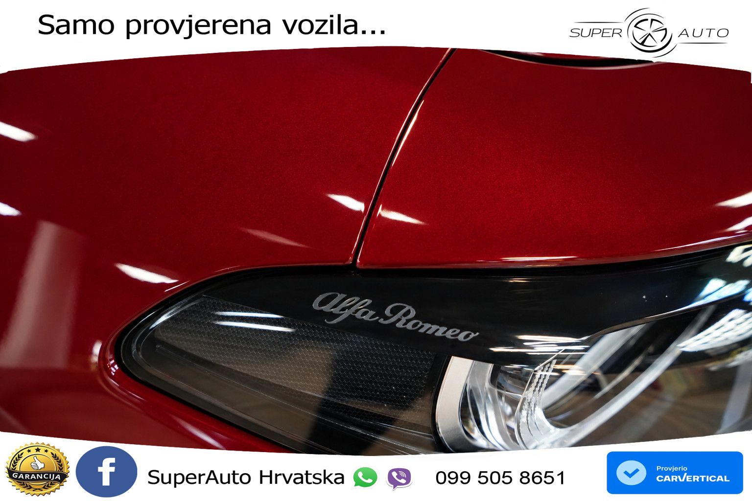 Alfa Romeo Giulia 2.0 Turbo (280 KS) Q4 Automatic MATRIX+GR SJED+KAM