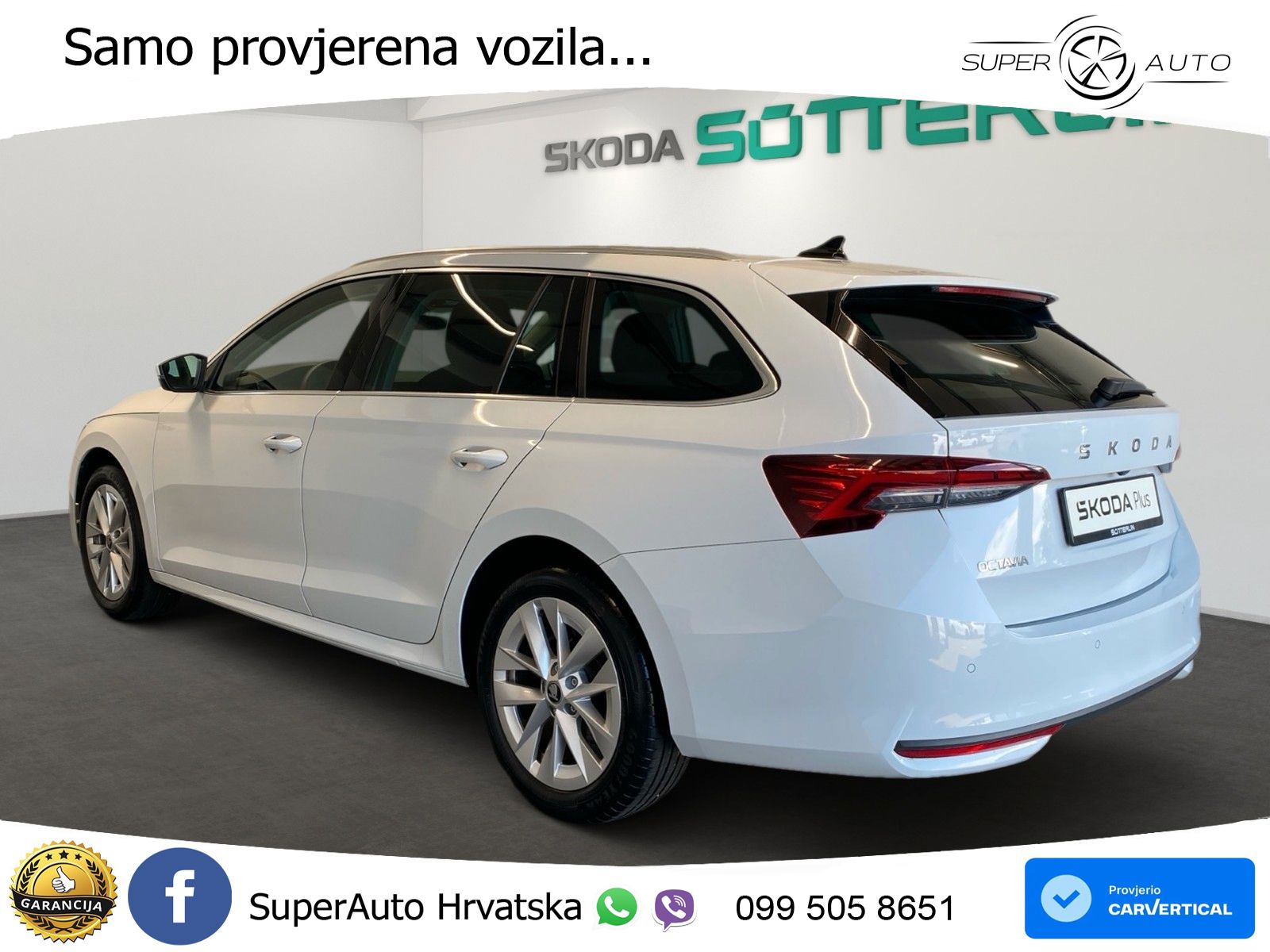 Škoda Octavia Combi 1.5 TSI (150 KS) DSG Selection LED+GR SJED+ACC