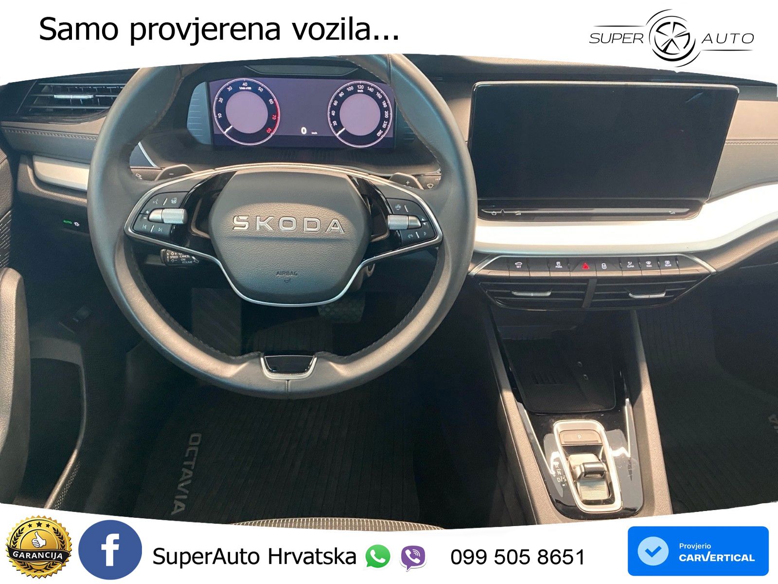 Škoda Octavia Combi 1.5 TSI (150 KS) DSG Selection LED+GR SJED+ACC