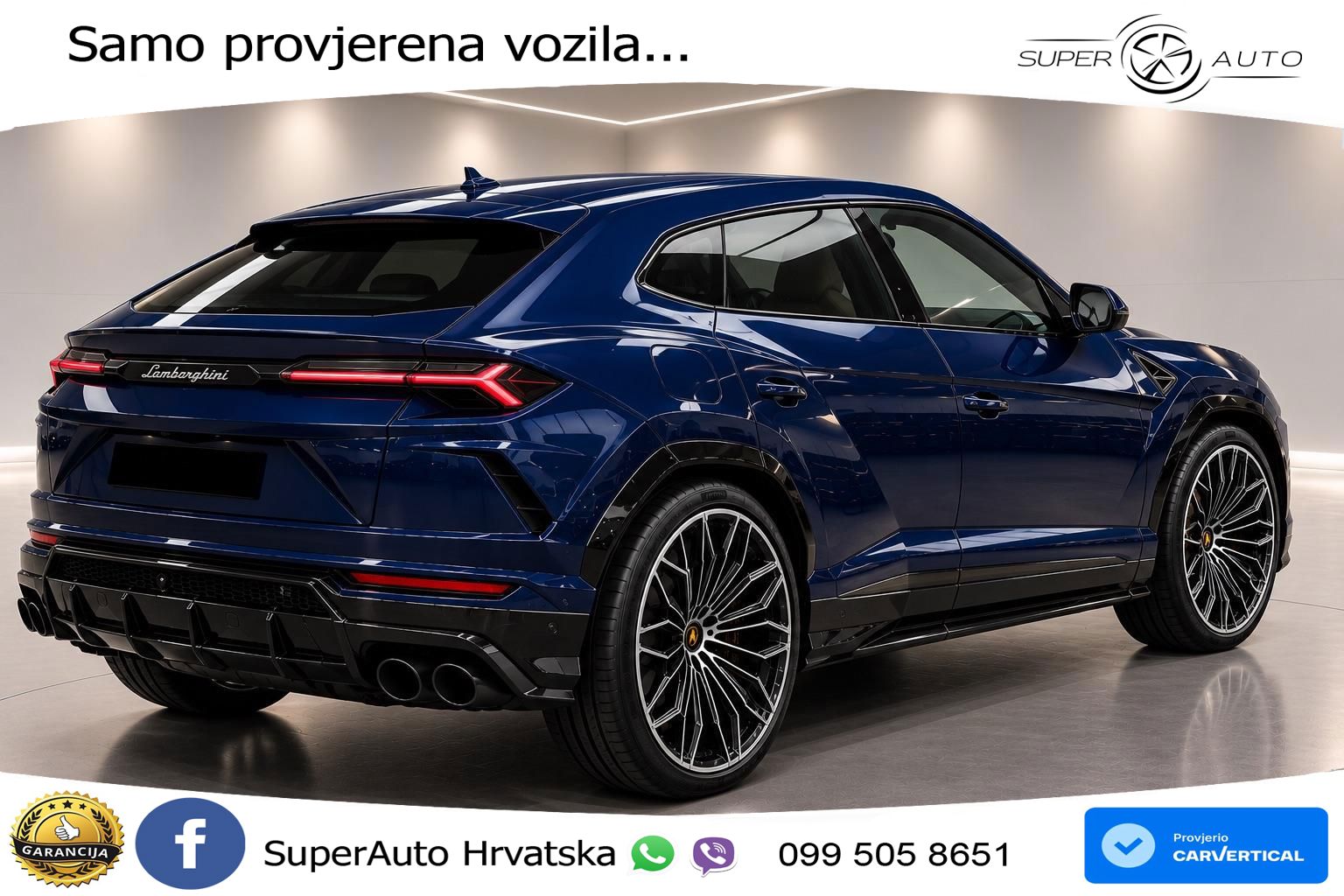 Lamborghini Urus SE 4.0 V8 (800 KS) 4WD Automatic