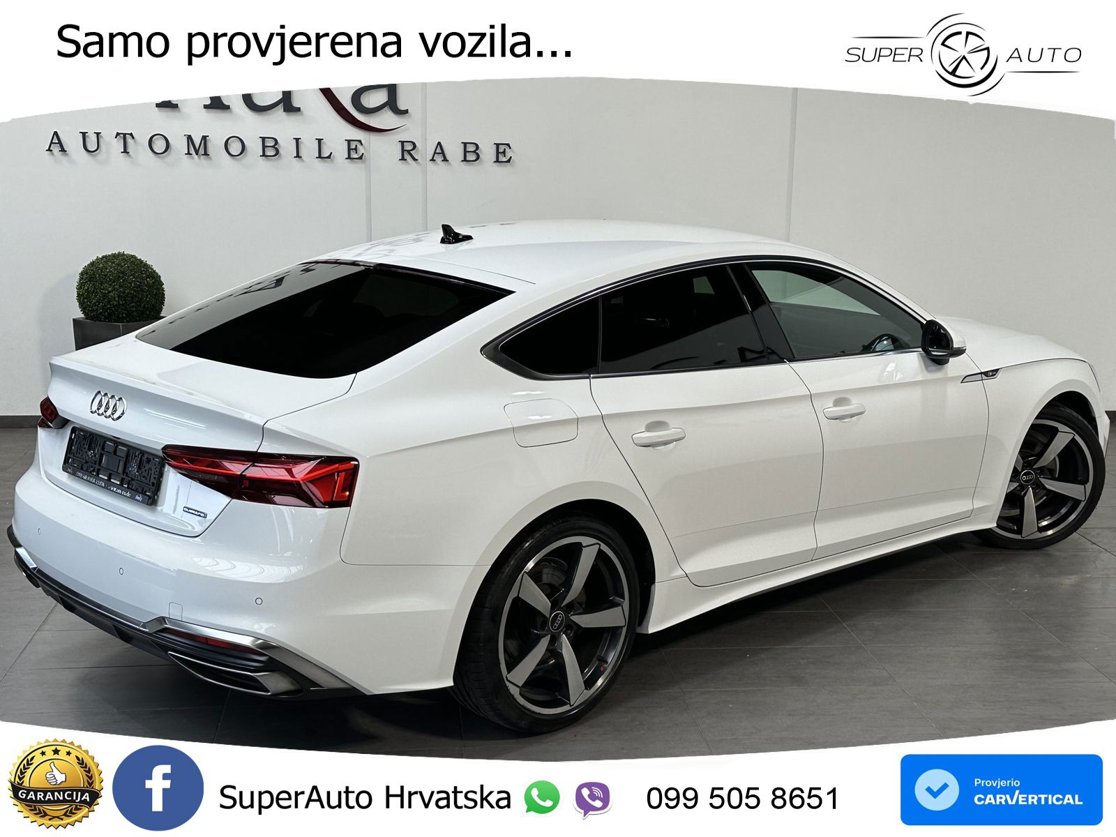 Audi A5 Sportback 40 TDI (204 KS) quattro S tronic S line LED+GR SJED+ACC