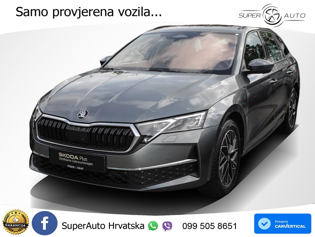 Škoda Octavia Combi 2.0 TDI (150 KS) DSG ACC+HEAD+4xGR SJED+360+PANO
