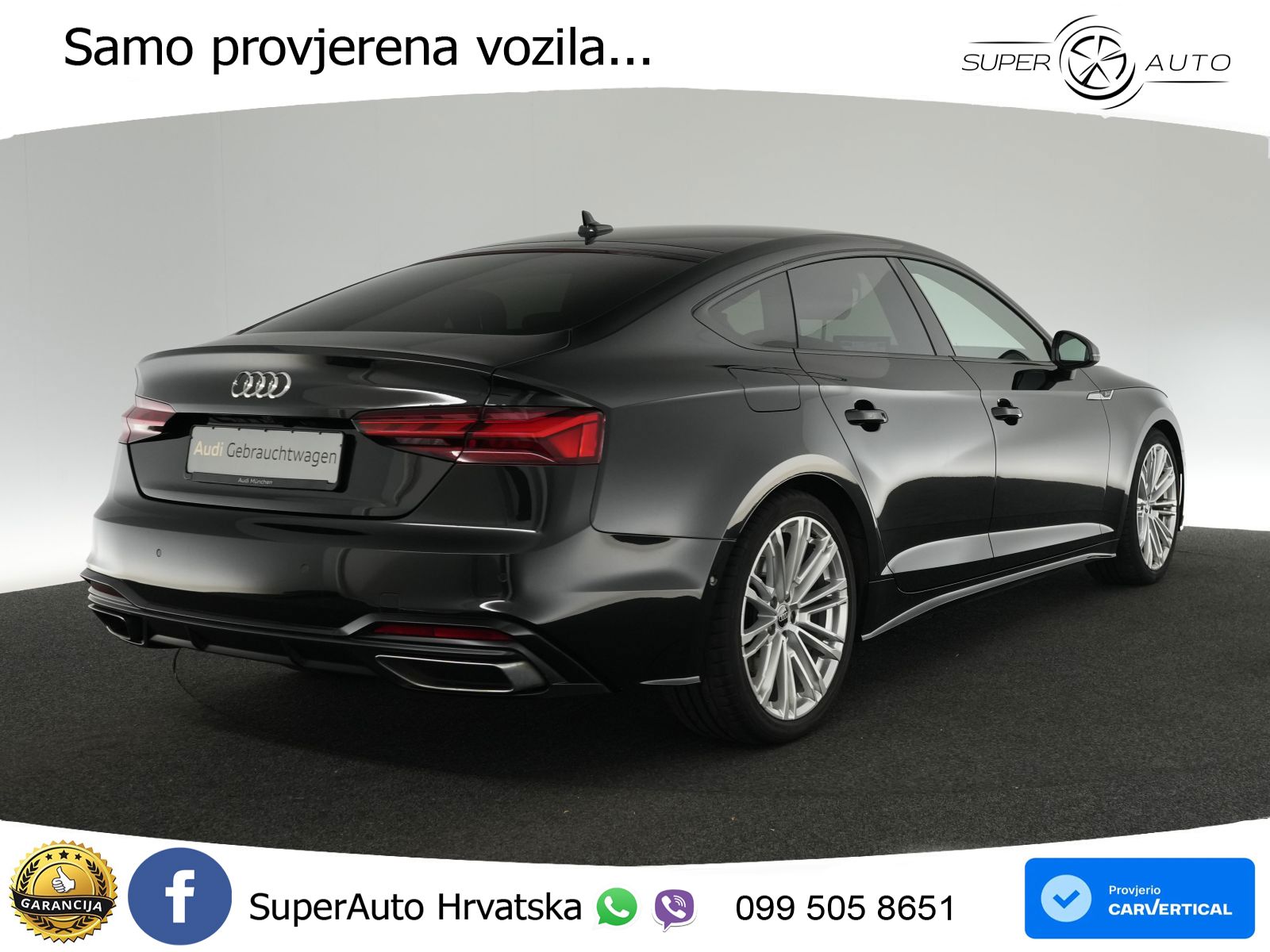 Audi A5 Sportback 40 TDI (204 KS) S tronic S line MATRIX+GR SJED+KAM